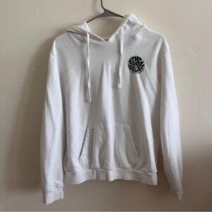 Super Cute and Beachy White Rip Curl Hoodie Size Small
